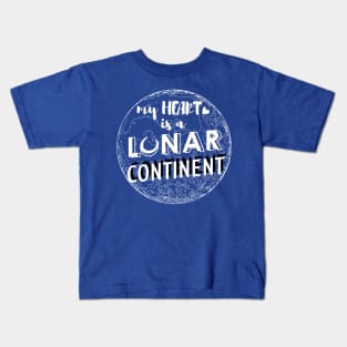 lunar continent Kids T-Shirt